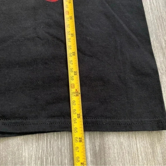 Slipknot merch Gildan Heavy Red Frame Band Mask Image Black Size S T Shirt 2013 - Picture 7 of 8